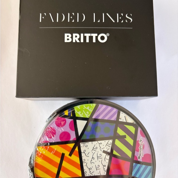 Invicta Multicolor Geometric Coasters Set - Picture 2 of 4